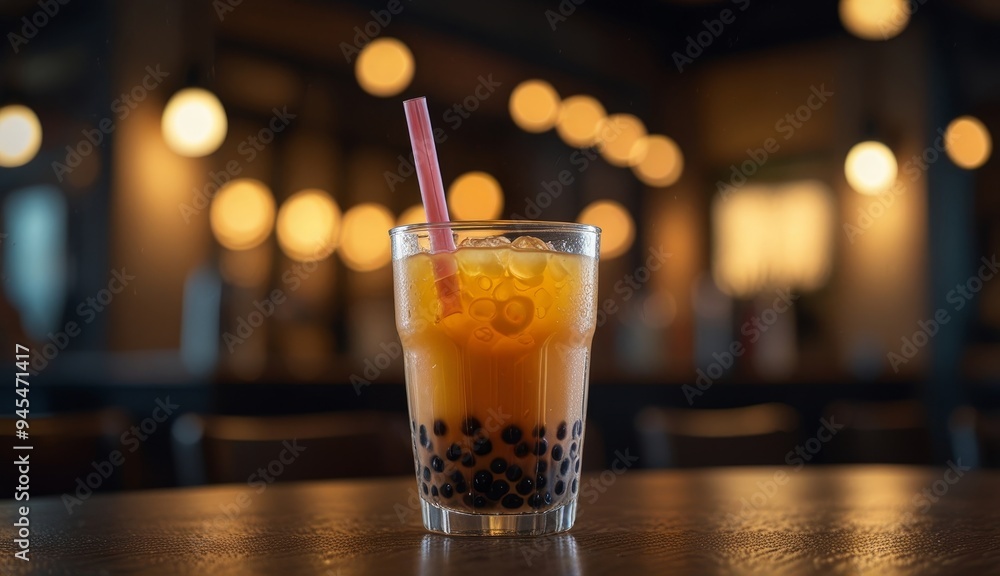 Refreshing Bubble Tea Delight Refreshing Bubble Tea Delight