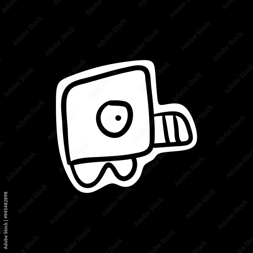 hand drawn doodle shapes and objects. Abstract modern contemporary trendy vector illustration. All elements are isolated hand drawn doodle shapes and objects. Abstract modern contemporary trendy vector illustration. All elements are isolated