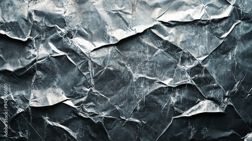 Wallpaper Mural Crumpled Black and White Paper Texture. Torontodigital.ca