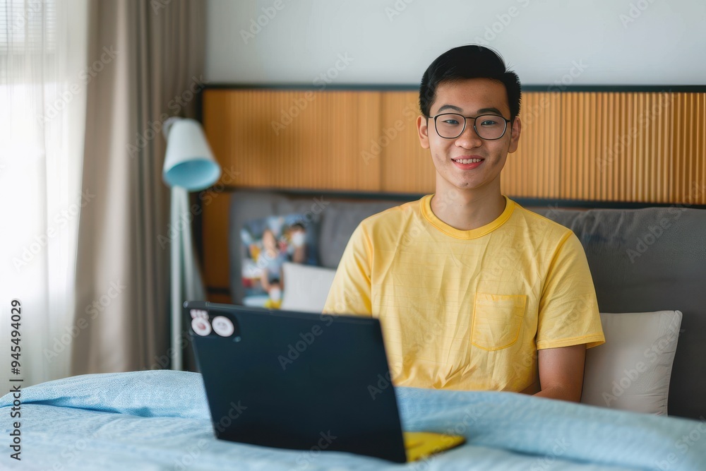 an asian chinese mid adult man working from home with his new home office setup at living room an asian chinese mid adult man working from home with his new home office setup at living room an asian chinese mid adult man working from home with his new home office setup at living room an asian chinese mid adult man working from home with his new home office setup at living room
