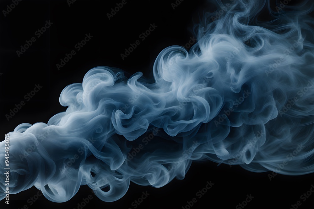 A thick dense cloud of smoke billowing across the image obscuring the background, AI Generated A thick dense cloud of smoke billowing across the image obscuring the background, AI Generated