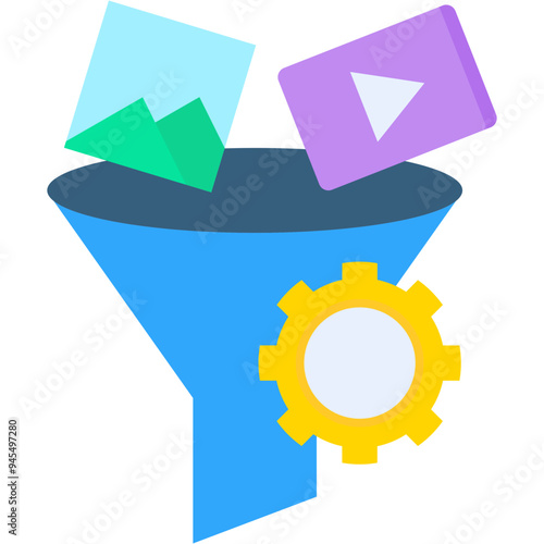 Content Filtering  Icon photo