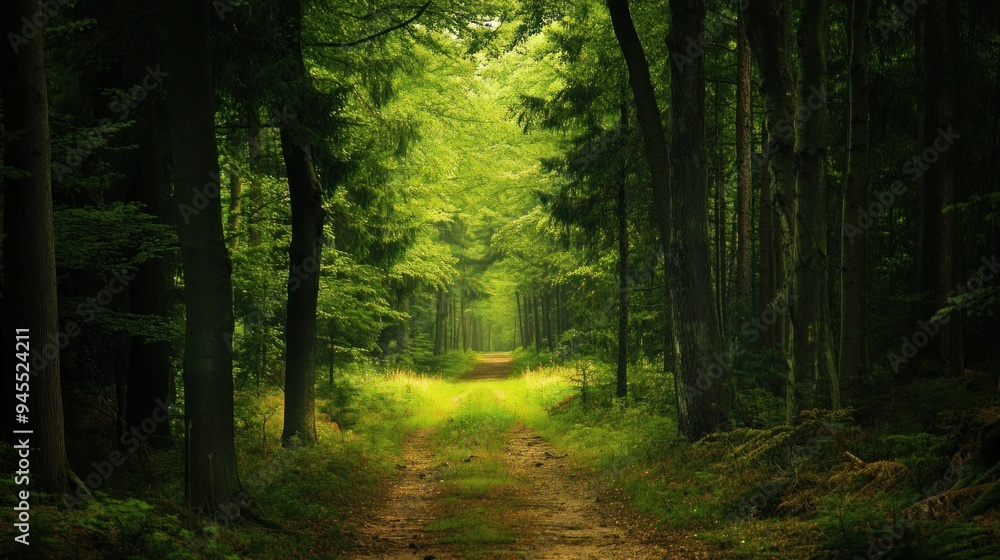 Fototapeta premium Serene Forest Path