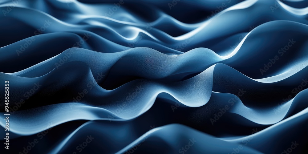 Obraz premium Abstract Blue Fabric Texture