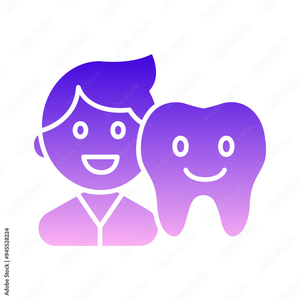 Obraz premium tooth with dentist