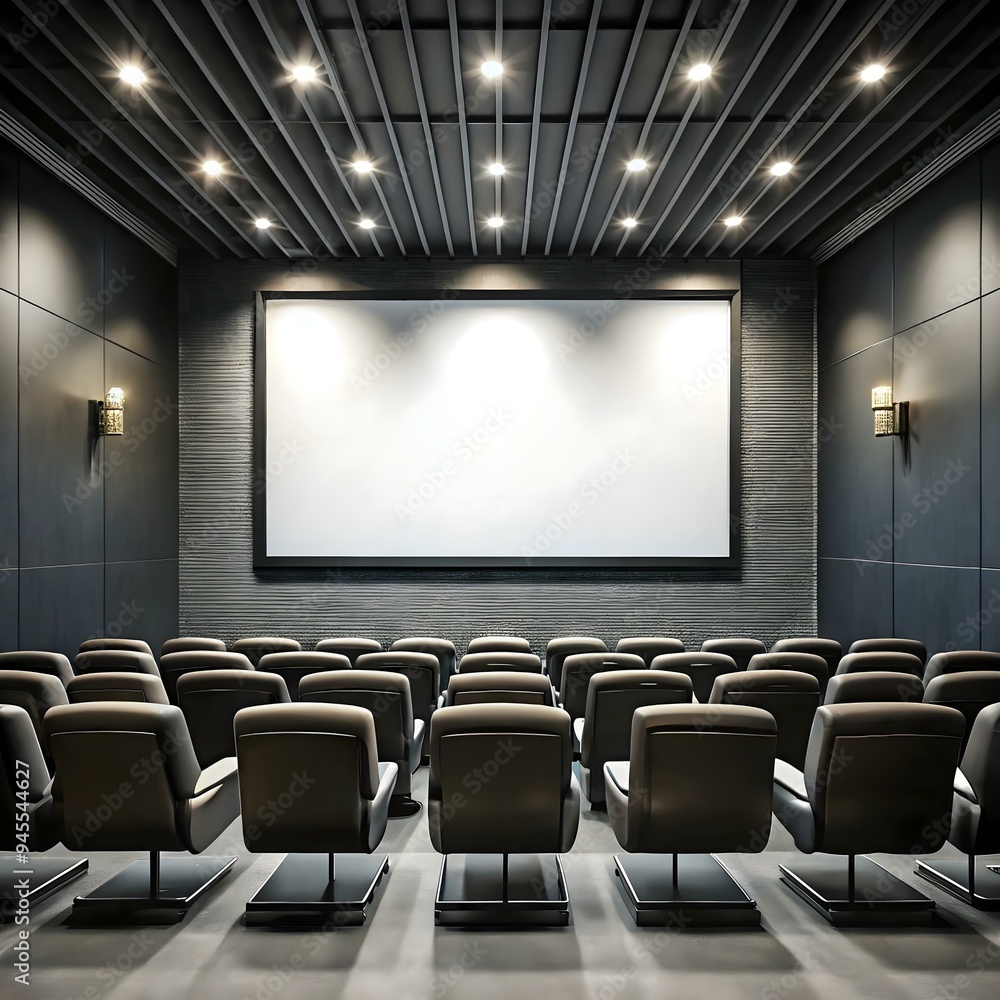 Fototapeta premium empty cinema hall
