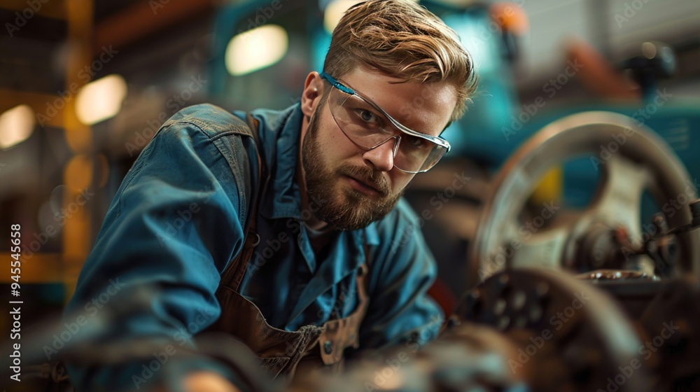 a mechanic performing routine maintenance on a tractor, with oil and filters being changed, illustrating regular upkeep in agricultural machinery. a mechanic performing routine maintenance on a tractor, with oil and filters being changed, illustrating regular upkeep in agricultural machinery.