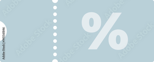 A percentage sign, suggesting discounts on ticket prices.