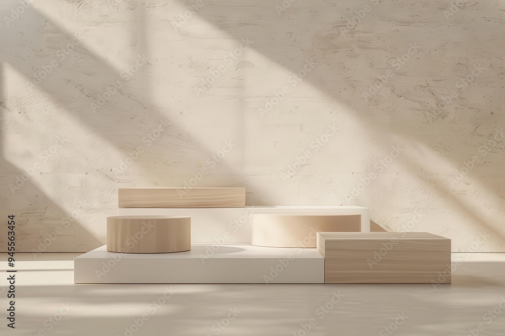 Empty podium product showcase, platform, stand with sunlight and shadow Empty podium product showcase, platform, stand with sunlight and shadow Empty podium product showcase, platform, stand with sunlight and shadow Empty podium product showcase, platform, stand with sunlight and shadow