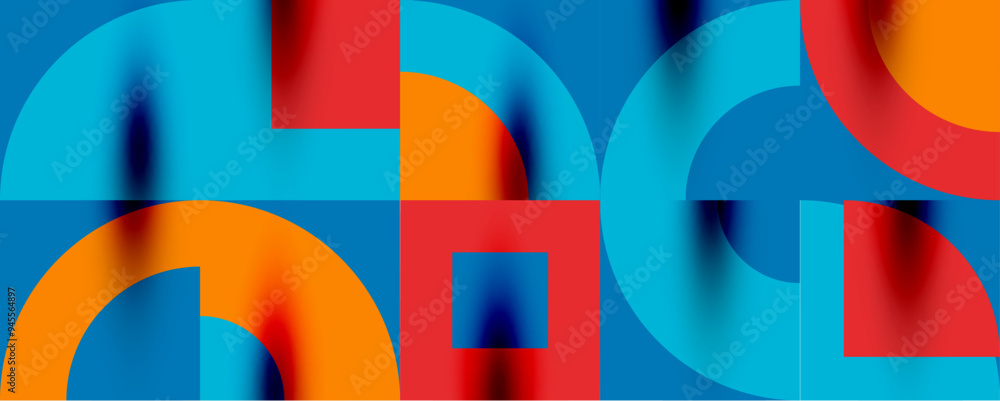 Neo memphis geometric pattern with circles, squares. Pop art abstract background for covers, banners, flyers and posters and other templates Neo memphis geometric pattern with circles, squares. Pop art abstract background for covers, banners, flyers and posters and other templates