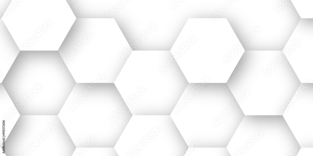 White fresh 3d blocks of hexagon with empty background AI vector format desktop wallpaper White fresh 3d blocks of hexagon with empty background AI vector format desktop wallpaper