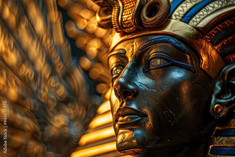 Obraz premium Ancient mythical god hero created with generative AI