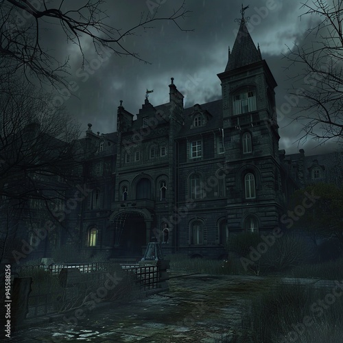 Haunted Manor Echoes of the Past