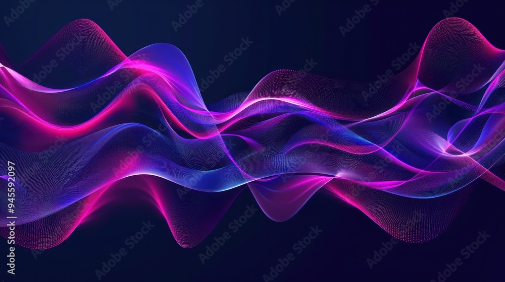 Abstract Neon Waves Abstract Neon Waves