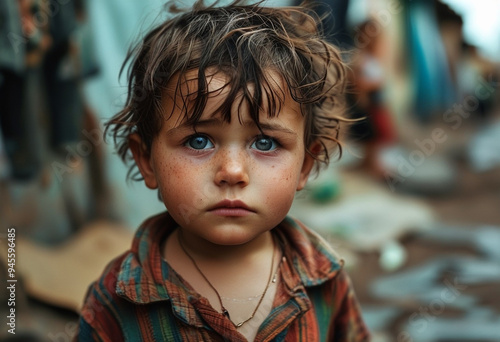 Children living on the streets photo