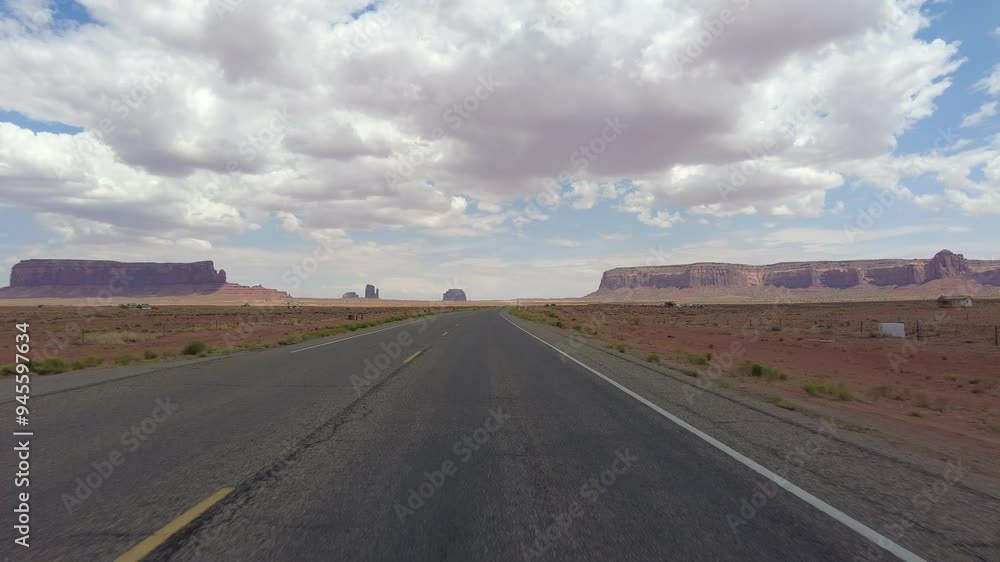 Hyperlapse Driving of Monument Valley Rd Visitor Center 01 Front View Arizona Utah Southwest USA Hyperlapse Driving of Monument Valley Rd Visitor Center 01 Front View Arizona Utah Southwest USA