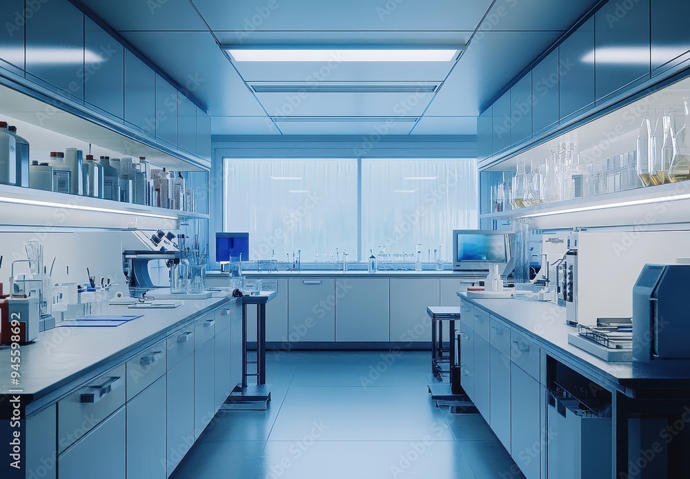 Modern Laboratory Interior Modern Laboratory Interior