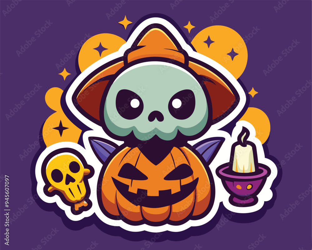 hallowen t shirt and sticker vector illustration design hallowen t shirt and sticker vector illustration design