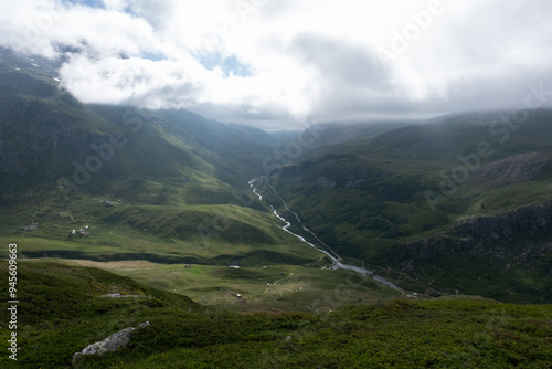 Bild auf Leinwand Vanoise valley. Alps. France.