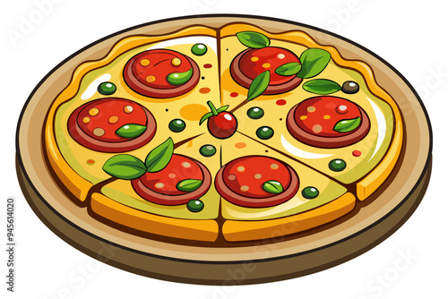 Pizza Clipart: High-Quality Vector Images for Food Projects