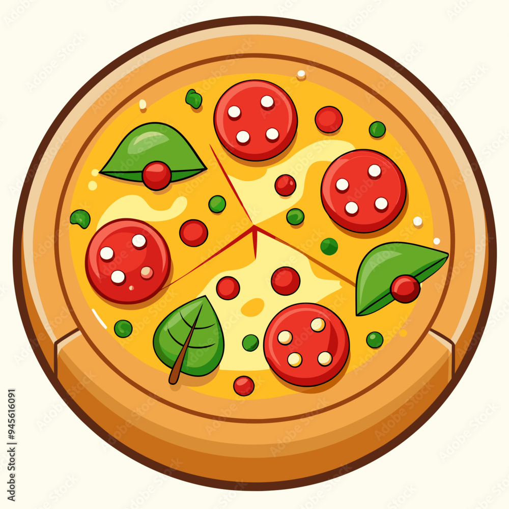 Delicious Pizza Clipart: Perfect for Menus and Advertising Delicious Pizza Clipart: Perfect for Menus and Advertising