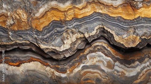 Layered Rock Formations: A Tapestry of Time