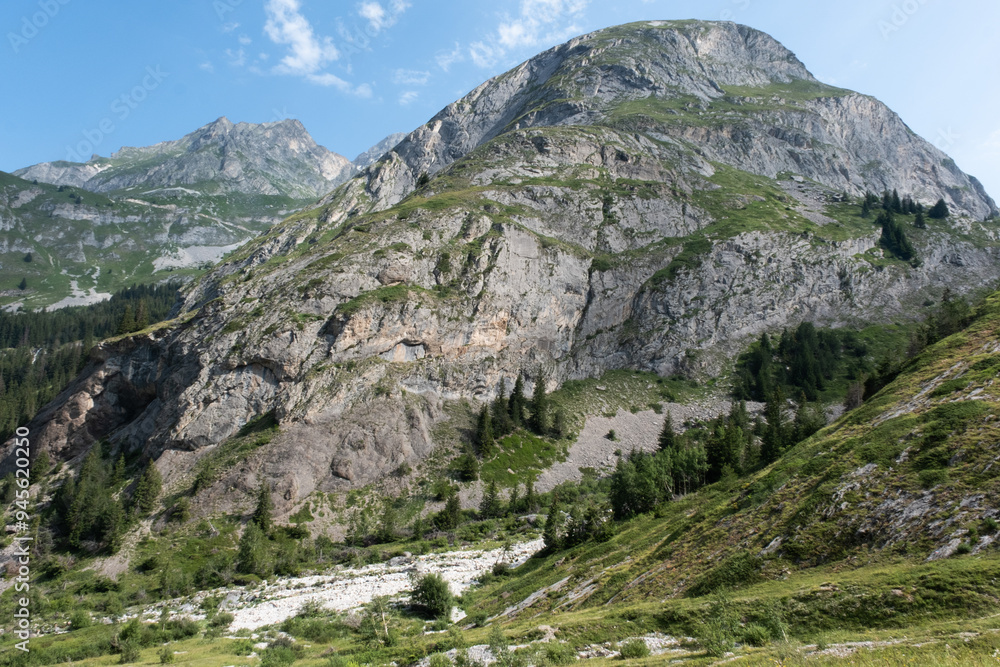 Obraz premium Vanoise valley. Alps. France.