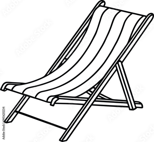 Bright and simple beach chair designs perfect for little artists enjoying summer days
