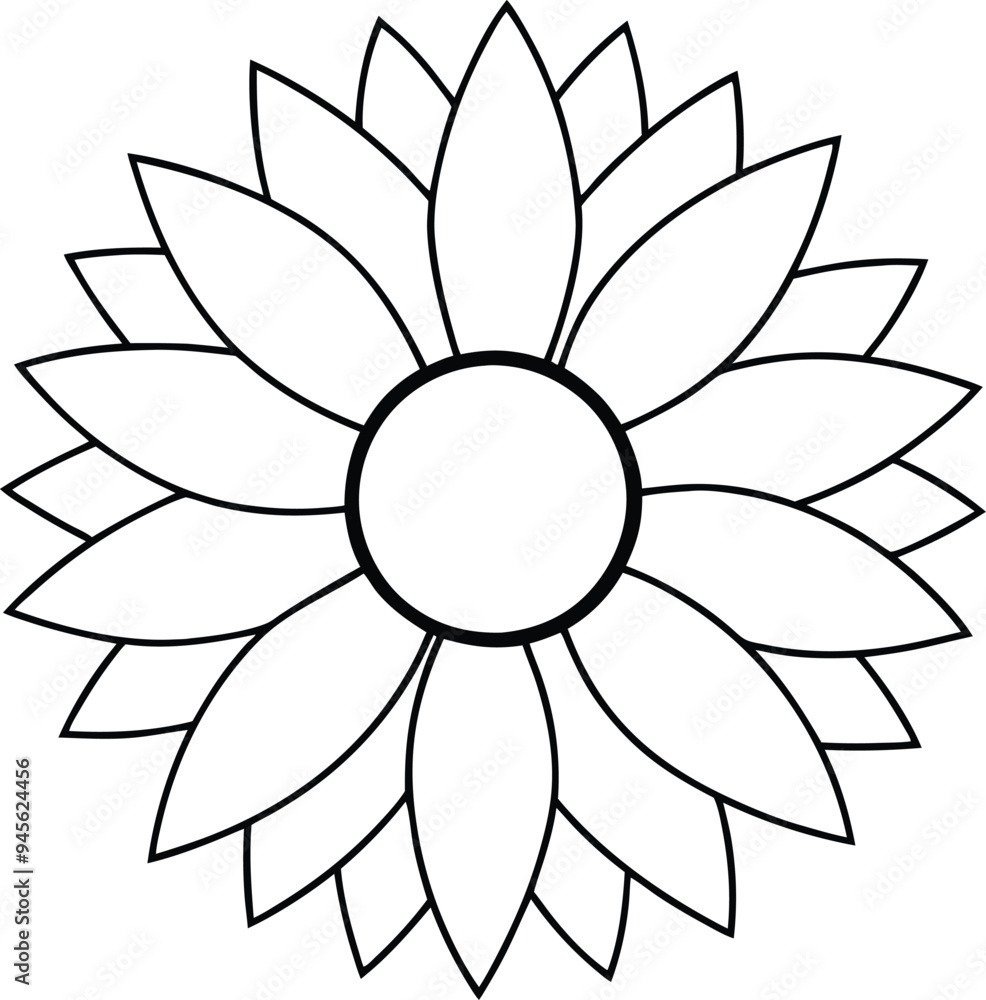 coloring book full of large sunflowers with big centers to color coloring book full of large sunflowers with big centers to color