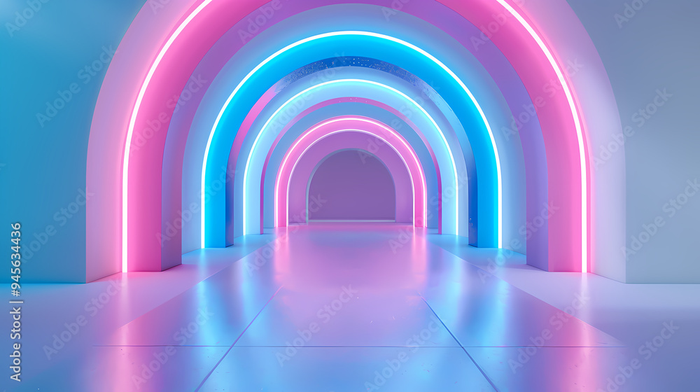 abstract colorful tunnel abstract colorful tunnel