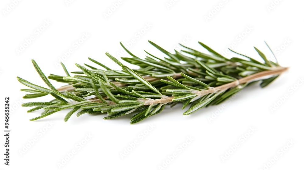 rosemary spice ingredient on a white background. Rosemary spice ingredient on a white backgroundready for cooking with. A fresh sprig of rosemary on a rosemary spice ingredient on a white background. Rosemary spice ingredient on a white backgroundready for cooking with. A fresh sprig of rosemary on a