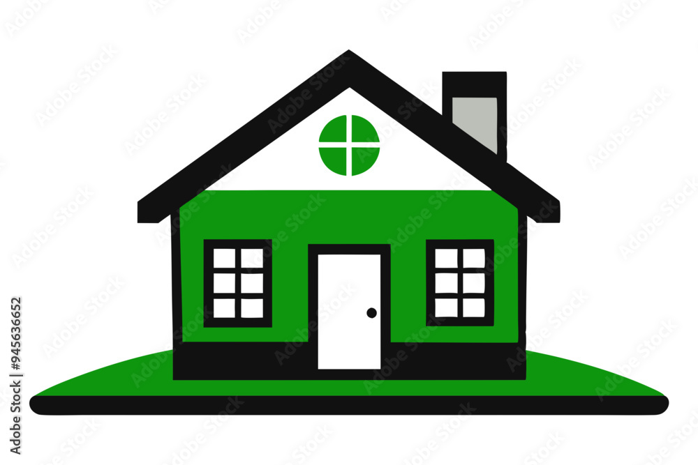 Modern House Vector Art: Ideal for Websites, Apps, and More Modern House Vector Art: Ideal for Websites, Apps, and More