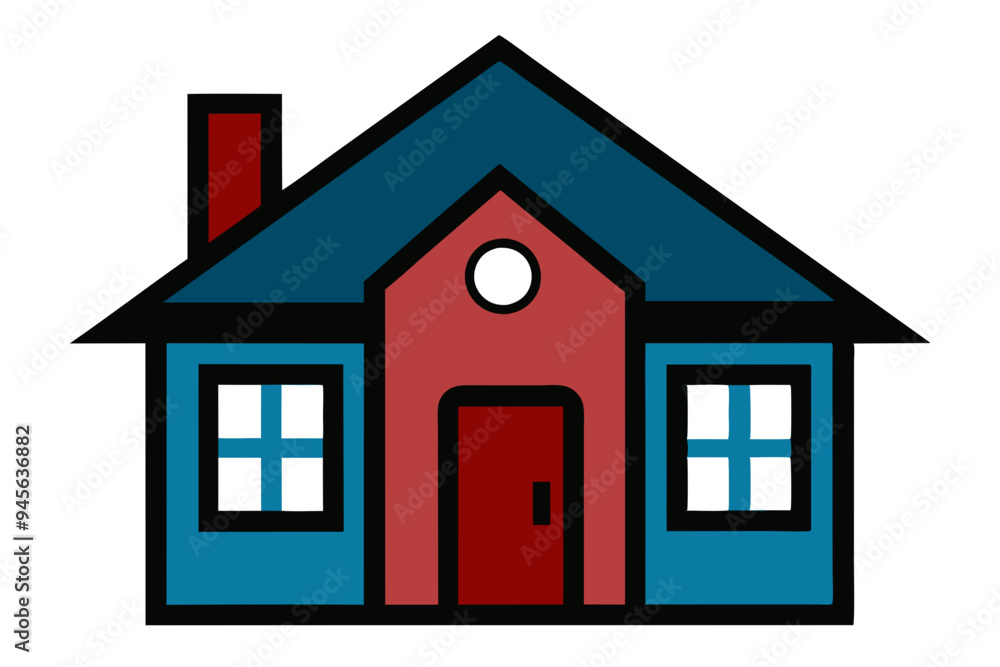 Modern House Vector Art: Ideal for Websites, Apps, and More Modern House Vector Art: Ideal for Websites, Apps, and More