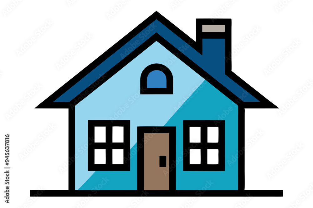 Modern House Vector Art: Ideal for Websites, Apps, and More Modern House Vector Art: Ideal for Websites, Apps, and More