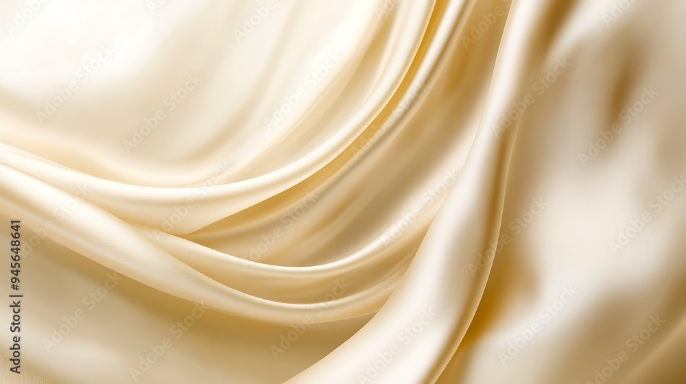 A smooth, flowing silk background with a clear, calm area for text A smooth, flowing silk background with a clear, calm area for text