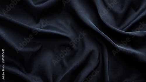 Velvet black texture background with intricate shadows and highlights ultra-realistic high-definition smooth finish 8K cinematic lighting luxurious depth