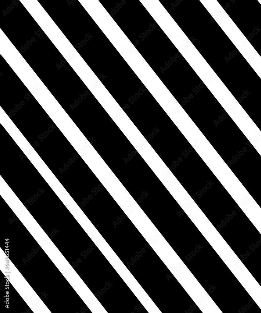 Black and white diagonal stripes pattern with bold lines and contrast Black and white diagonal stripes pattern with bold lines and contrast