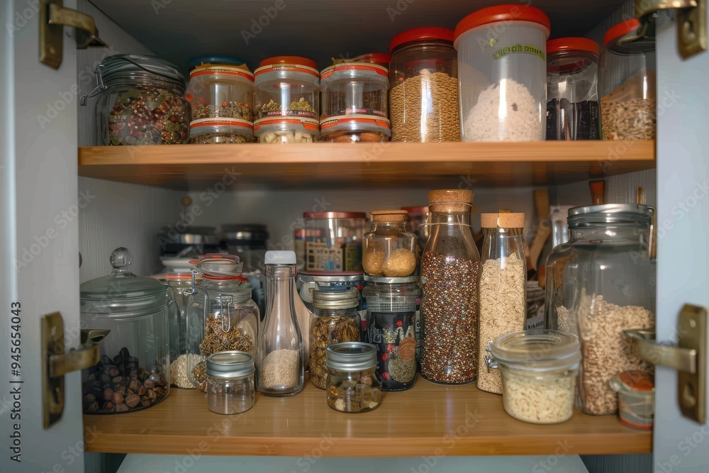 cabinet closet full of bottle of dried food, preserved food, biscuits , nuts, snack, candy, raw food, flour, cereal cabinet closet full of bottle of dried food, preserved food, biscuits , nuts, snack, cabinet closet full of bottle of dried food, preserved food, biscuits , nuts, snack, candy, raw food, flour, cereal cabinet closet full of bottle of dried food, preserved food, biscuits , nuts, snack,