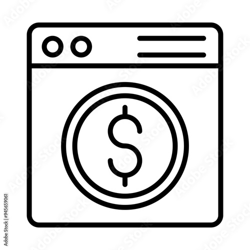 Money Laundering line icon
