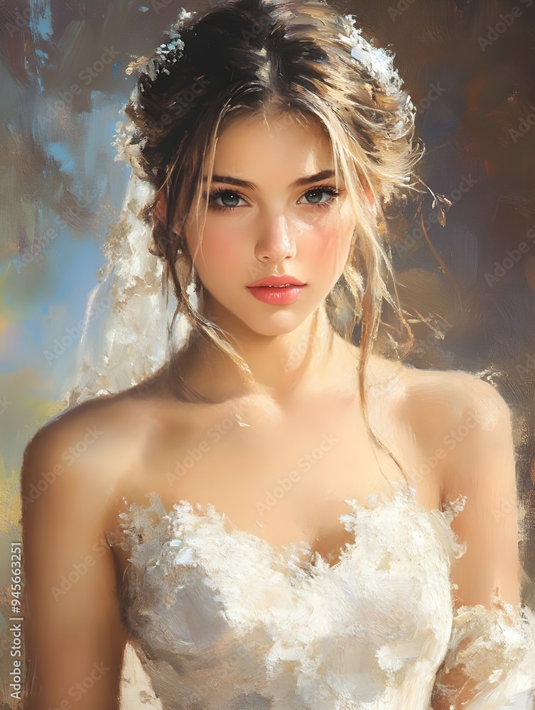 portrait of a bride portrait of a bride