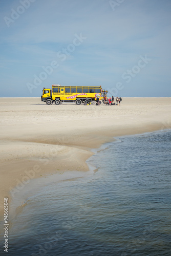 Vliehors Express on the beach of Vlieland photo