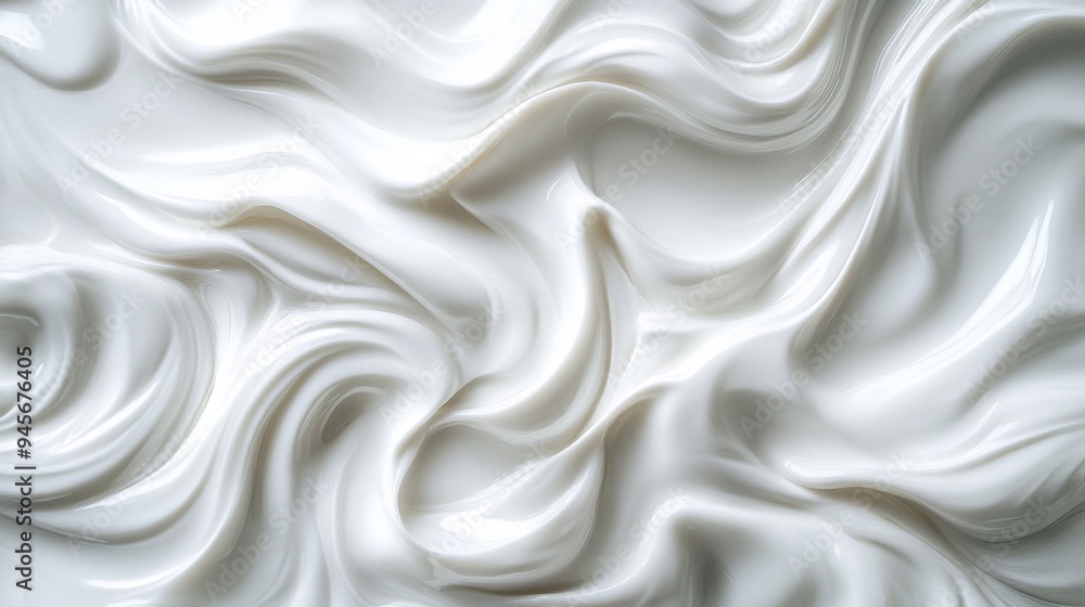 Fototapeta premium Smooth White Fabric Texture