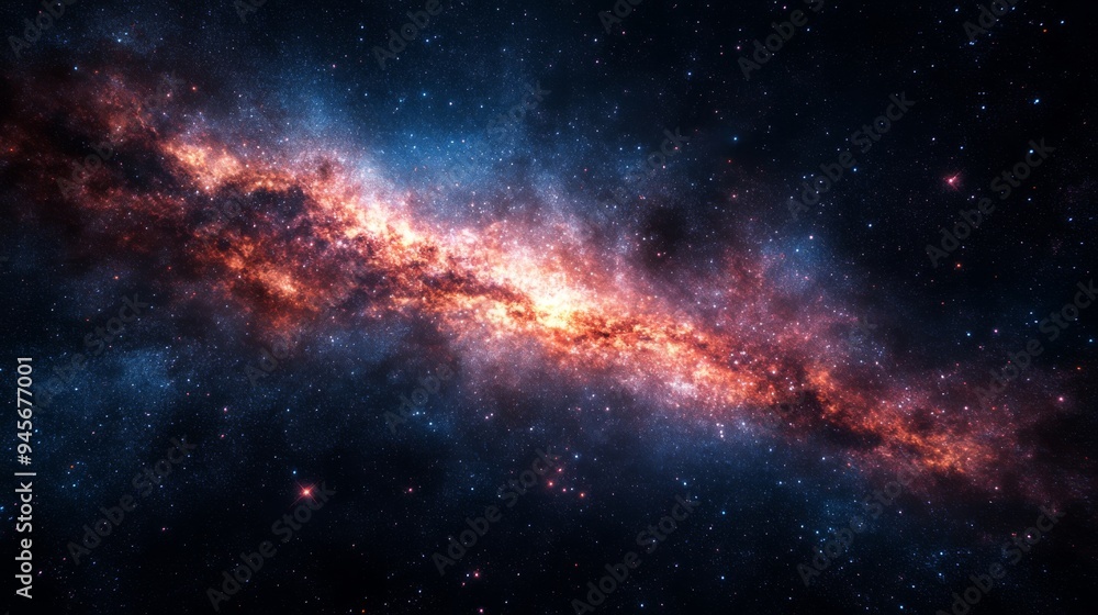 Fototapeta premium Milky Way Galaxy