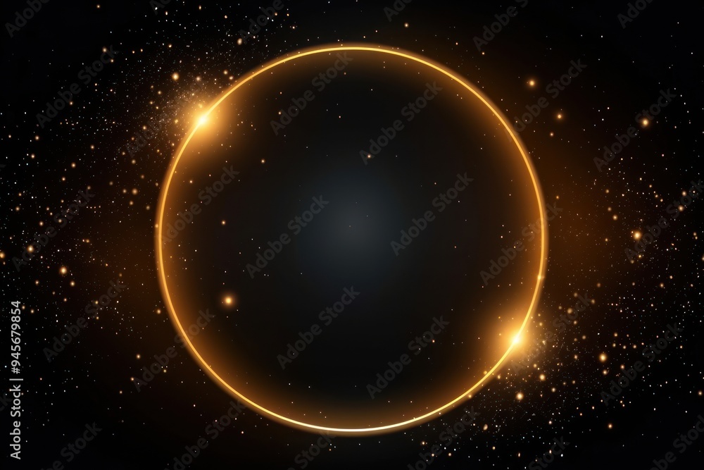 Fototapeta premium Glitter backgrounds astronomy abstract.