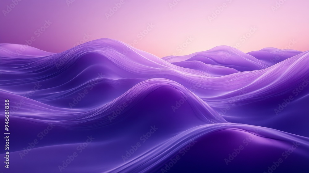 Surreal Purple Abstract Landscape Surreal Purple Abstract Landscape