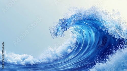 Powerful Ocean Wave