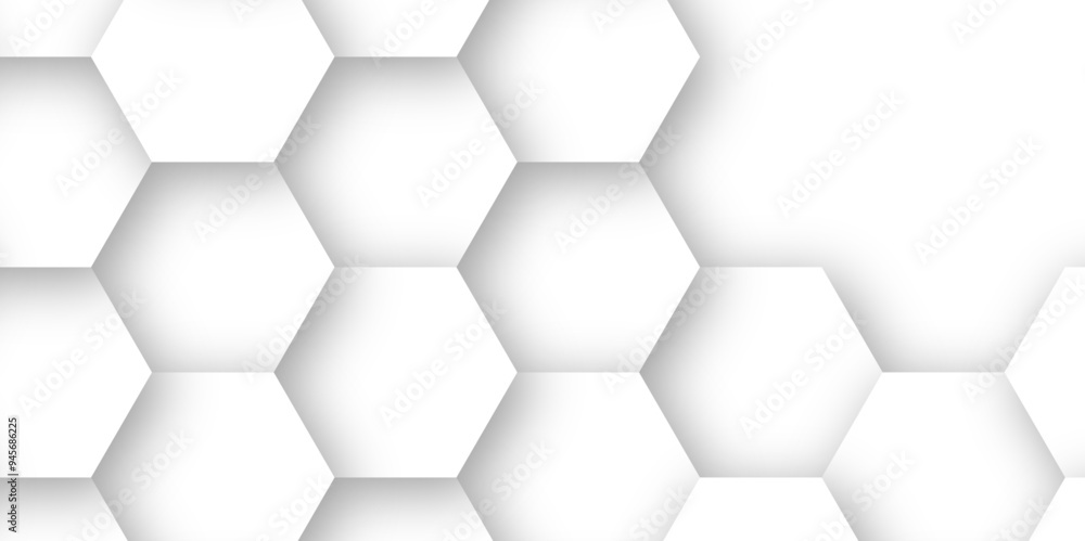 Hexagon white blank background desktop wallpaper abstract 3d vector AI format Hexagon white blank background desktop wallpaper abstract 3d vector AI format