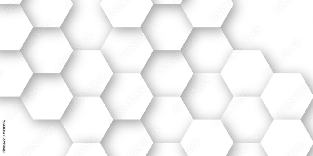 Hexagon white blank background desktop wallpaper abstract 3d vector AI format Hexagon white blank background desktop wallpaper abstract 3d vector AI format