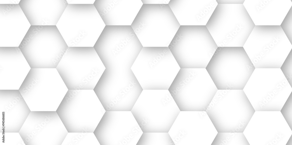 Hexagon white blank background desktop wallpaper abstract 3d vector AI format Hexagon white blank background desktop wallpaper abstract 3d vector AI format