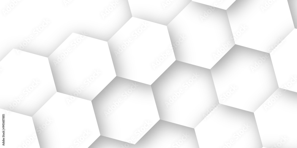 Hexagon white blank background desktop wallpaper abstract 3d vector AI format Hexagon white blank background desktop wallpaper abstract 3d vector AI format